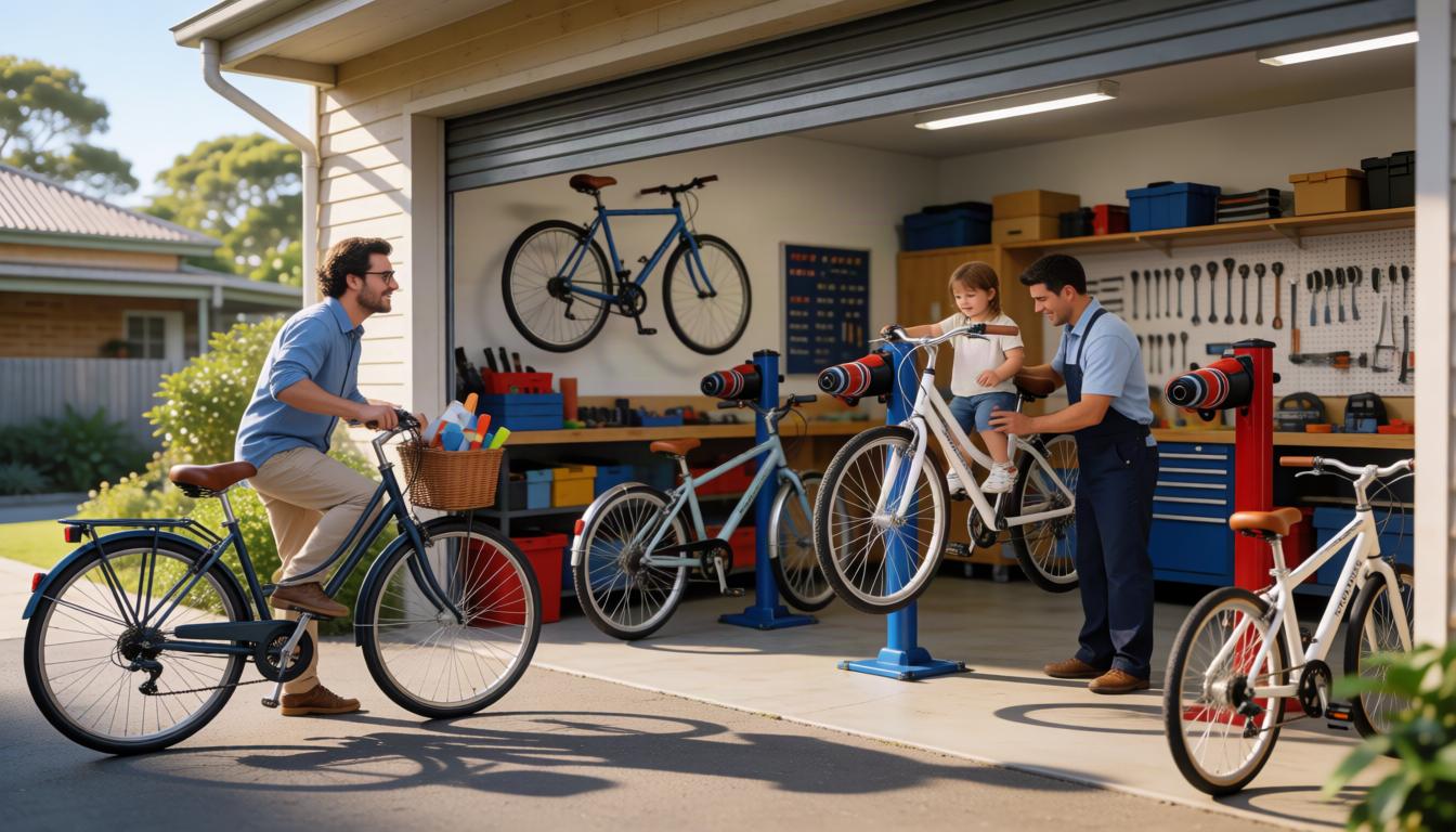 Bicycle servicing in Bunbury